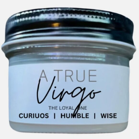 Virgo Candle - Zodiac Candle - True Virgo- Gift for Virgo - Picture 1 of 1